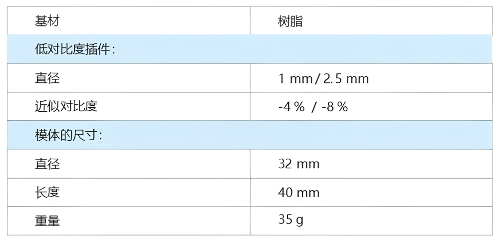 CT低對(duì)比度模體3